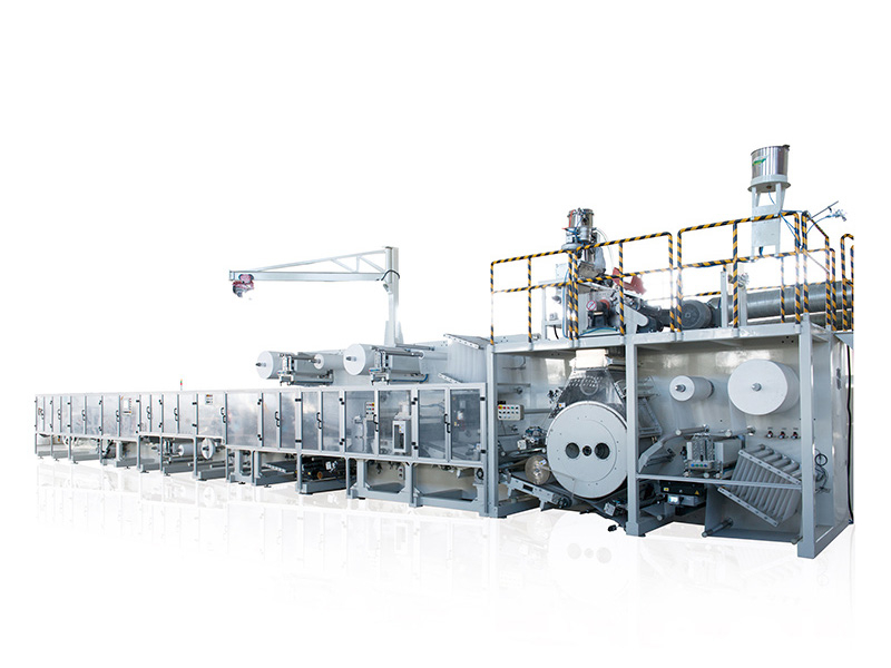Semi-Servo Control Under Pad Production Line